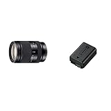 Sony SEL-18200LE Zoom-Objektiv (18-200 mm, F3.5-6.3, OSS) schwarz & NP-FW50 W-Serie Lithium Akku passend…