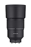 Samyang SYIO13518-E F1.8 AF Vollformat-Autofokus-Teleobjektiv für Sony E-Mount-Kameras, Schwarz
