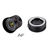 Samyang AF 45 mm /F1.8 Objektiv für Sony FE (Tiny but Premium) + Lens Station