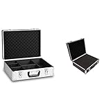 Mantona Foto-Koffer Basic M mit Schaumstoff Silber & PeakTech P 7305 7305 – Universal Koffer für Messgeräte,…
