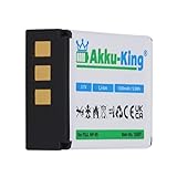 Akku-King Akku kompatibel mit Fuji NP-85 - Li-Ion 1600mAh - für Fujifilm Finepix F305, SL240, SL260,…