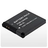 Qualitätsakku - Akku für Canon Typ NB-8L - 700mAh - 3,6V - Li-Ion