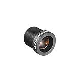 uxcell 1080P F2.0 FPV Kamera-Objektiv-Weitwinkel für CCD-Kameras 8mm-1080P Schwarz