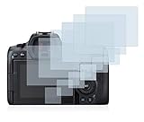 BROTECT Panzerglasfolie für Canon EOS R5 (6 Stück) Schutzglas Schutzfolie [Extrem Kratzfest 9H, Anti-Fingerprint,…