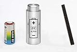 Adapter + EIN Batterie : Fuer Yashica Electro 35 (G, GL, GS, GT, GSN, GTN), MG-1 und AX SLR - (PX32…