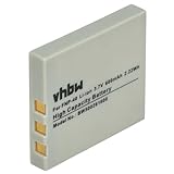 vhbw Akku kompatibel mit Sanyo Xacti VPC-E760, VPC-E860, VPE-E870, VPE-E1075, VPC-E1090 Kamera Digicam…