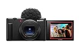Sony ZV-1II Vlog-Kamera | Digitalkamera (Weitwinkel-Zoomobjektiv, verstellbares Display für Vlogging,…