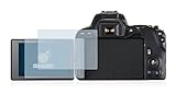 BROTECT (2 Stück Schutzfolie für Canon EOS 200D Displayschutz Folie Ultra-Klar