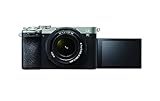 Sony Alpha 7C II Vollformat-Kameraobjektiv-Set mit austauschbarem Objektiv, silberfarben