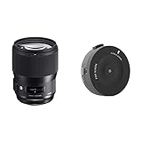 Sigma 240955 135mm F1,8 DG HSM Art Objektiv (82mm Filtergewinde) für Nikon Objektivbajonett & Sigma…