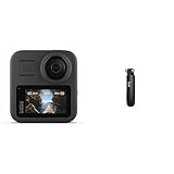 GoPro Max - wasserdichte 360-Grad-Digitalkamera mit unzerbrechlicher Stabilisierung, Black & Shorty…