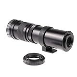 Hersmay 420-800 mm F/8.3-16 EF/EFS Teleobjektiv Zoomobjektiv Manueller Fokus Superteleobjektiv für Canon…
