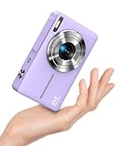 Digitalkamera 1080P FHD Fotokamera 44MP Fotoapparat Digital Kompaktkamera 16X Digitalzoom Einfache Vlogging…