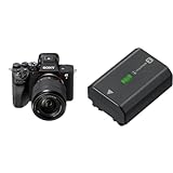 Sony α 7 IV | Spiegellose Vollformatkamera inkl. 28-70 mm Objektiv, Schwarz & NP-FZ100 Akku (InfoLITHIUM-Akku…