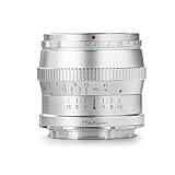 TT Artisan 50mm F1.2 APS-C Objektiv Anschluss Nikon Z Mount Silver Manueller Fokus optischer Aufbau…