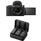 Sony ZV-E1 | Content Creation Vollformatkamera mit 28-60 mm Wechselobjektiv + Sony ECM-W3 kabelloses…