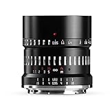 TTARTISAN 50mm F0.95 Objektiv für Nikon Z Mount Kameras APS-C MF Bokeh Monster Eye of Night für spiegellose…