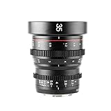 MEKE 35mm T2.2 Mini Fixed Prime Manual Focus Wide-Angle Cinema Lens for M43 Micro Four Thirds MFT Mount…