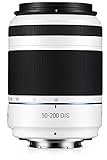 Samsung EX-T50200CSW i-Function Objektiv 50-200 mm F4-5.6 ED OIS III für Samsung NX-Serie weiß