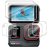 Aerku Schutzfolie für Insta360 Ace Pro für Panzerglas Displayschutz, Kameraschutz Zubehör [2+2+2 Stück],…