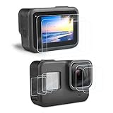 X-Dision Display Schutz kompatibel mit GoPro Hero 8 Black,[Kratzfest,HD Ultra-klar,9H-Härte], [3 Stück]…