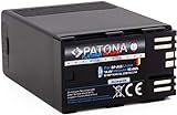 PATONA Platinum BP-A65 BP-A60 Akku (6900mAh) mit Powerbank Funktion (USB) und D-Tap - LG-Cells Inside…