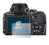 BROTECT Panzerglasfolie für Nikon Coolpix P900 Schutzglas Schutzfolie [Extrem Kratzfest 9H, Anti-Fingerprint,…