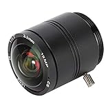 Tosuny 3,2-mm-Kameraobjektiv mit Fester Brennweite, 12 MP Auflösung, professionelles Überwachungskameraobjektiv…