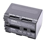 vhbw Akku Ersatz für Sony NP-FM30, NP-FM50, NP-FM70, NP-FM90, NP-FM91 für Videokamera Camcorder (2000mAh,…