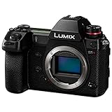 Panasonic Lumix DC-S1RE-K spiegellose Vollformatkamera, 5K 30p/25p/24p Videoaufnahmen mit Flip Screen…