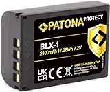 PATONA Protect BLX-1 Akku (2400mAh) mit NTC-Sensor und V1 Gehäuse - für OM-1