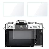 PSOWQ 2 Stück für Fuji XT5 Displayschutzfolie, 0,25 mm Hartglasfolie für Fuji XT5/X-T5 Digitalkamera,…