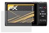 atFoliX Panzerfolie kompatibel mit Canon Digital IXUS 285 HS/PowerShot ELPH 360 HS Schutzfolie, entspiegelnde…