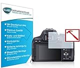 Slabo 3 x Premium Panzerglasfolie für Canon EOS 850D Panzerfolie Schutzfolie Echtglas Folie Tempered…
