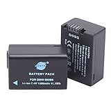 DSTE 2-Pack Ersatz Batterie Akku for Panasonic DMW-BMB9 Lumix DMC-FZ40 DMC-FZ45 DMC-FZ47 DMC-FZ48 DMC-FZ60…