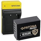 PATONA Protect V1 Akku NP-W126S mit Slim Ladegerät Kompatibel mit Fujifilm FinePix X-A10 X-Pro3 XT3…