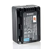 DSTE Ersatz Batterie Li-Ionen-Akku Compatible für VBT190 und Panasonic HC-V270,HC-V380,HC-V510,HC-V520,HC-V520M,HC-V530,HC-V550,HC-V550M,HC-V710,HC-V720,HC-V720M,HC-V727,HC-V730…