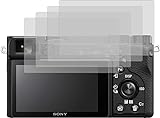 4ProTec I 4X Crystal Clear klar Schutzfolie für Sony Alpha 6400 Displayschutzfolie Bildschirmschutzfolie…