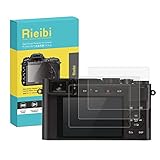 Rieibi 3 Stück Schutzfolie für Leica D-Lux 7 D-Lux Displayschutzfolie, 0,33 mm, Härtegrad 9H, gehärtetes…