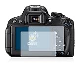 BROTECT Entspiegelungs-Schutzfolie für Canon EOS 700D (2 Stück) Matte Displayschutz-Folie, Anti-Reflex,…