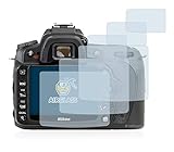 BROTECT Panzerglasfolie für Nikon D90 (3 Stück) Schutzglas Schutzfolie [Extrem Kratzfest 9H, Anti-Fingerprint,…