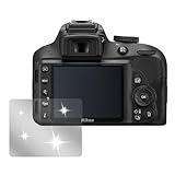 dipos I 6X Schutzfolie klar kompatibel mit Nikon D3300 Folie Displayschutzfolie
