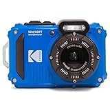 Kodak Pixpro WPZ2 wasserdichte Kamera, 4-Fach Zoom, 16 MP, Blau
