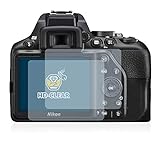 BROTECT (2 Stück Schutzfolie für Nikon D3500 / D3300 Displayschutz Folie Ultra-Klar