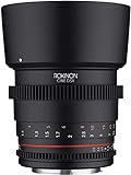 Rokinon 85 mm T1,5 High Speed Cine DSX Objektiv für Fuji X