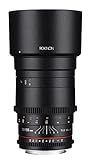 Rokinon Cine DS 135 mm T2.2 ED UMC Teleobjektiv für Canon EF Digital SLR Kameras