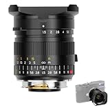 TARTISAN 21mm F1.5 Objektiv Vollformat für Leica M-Mount Kameras M2 M3 M4 M5 M6 M7 M8 M9 М9P M10 M262…