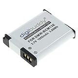 digibuddy Akku für Panasonic DMW-BCM13 Li-Ion Schwarz