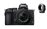 Nikon Z 50 Spiegellose Kamera im DX-Format mit Nikon 16-50mm 1:3,5-6,3 VR und FTZ-Adapter (20,9 MP,…