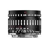 TTArtisan 35 mm F0.95 APS-C Große Blende Manueller Fokus Spiegellose Kameras Objektiv für Canon M Mount…